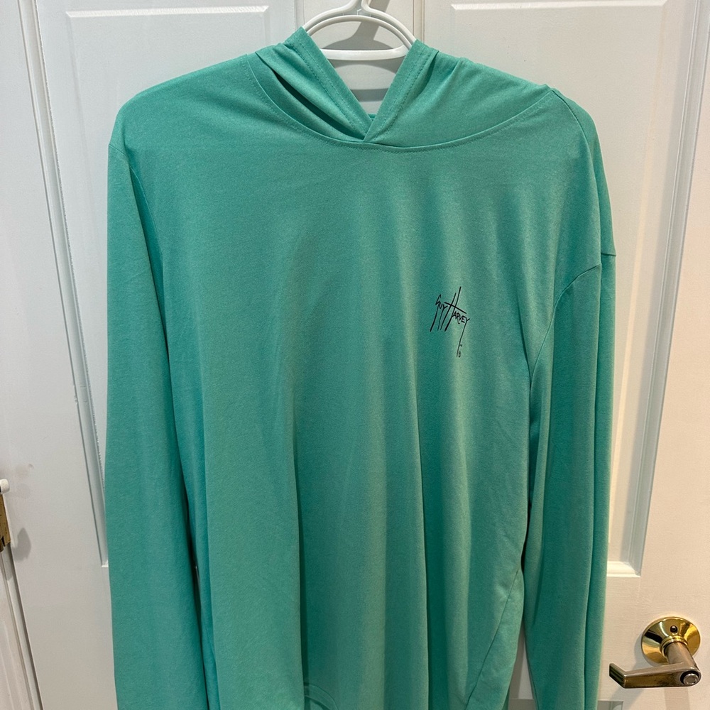 Guy Harvey - Men's Market Long Sleeve Performance Hoodie